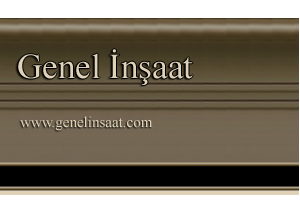 GENEL İNŞAAT
