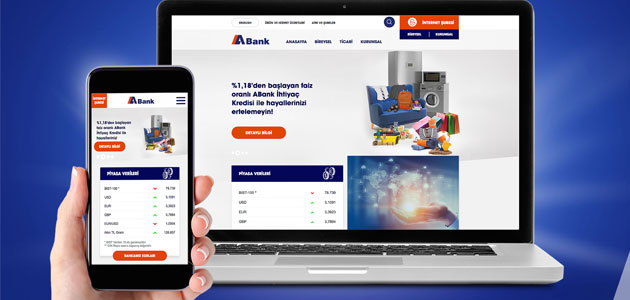 ABank’ın  Web Sitesi Yenilendi