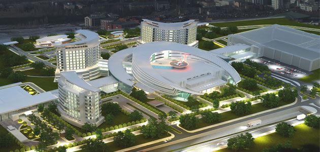 Süleyman Ekşi, Doğu Anadolu’nun en büyük şehir hastanesini Ağustos’ta tamamlıyor