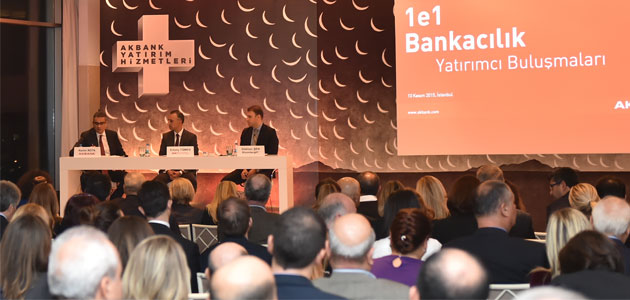 Akbank'tan Birebir Bankacılık müşterileri için &quot;Yatırımcı Buluşmaları&quot;