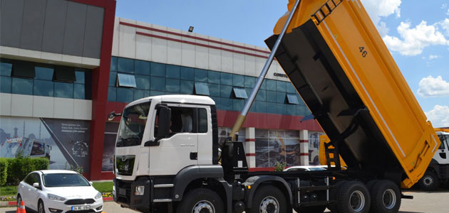 Akçadağ İnşaat, 10 adet MAN TGS 41.420 damper aldı