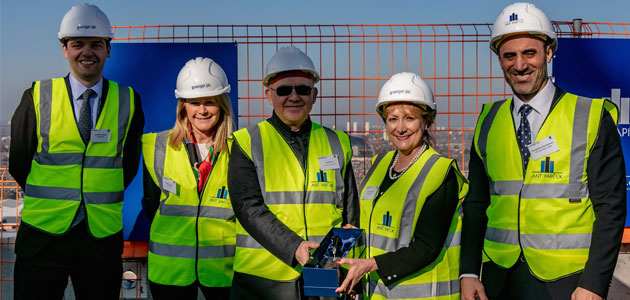 Ant Yapı’nın Londra’daki 5. Projesi Apex House, Yapısal Olarak Tamamlandı