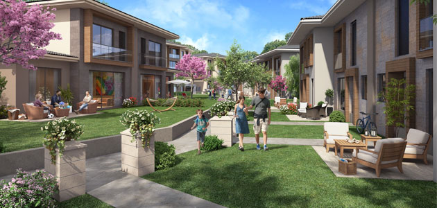 Asmalı Bahçe Şehir'de ikinci etap konut teslimleri başladı