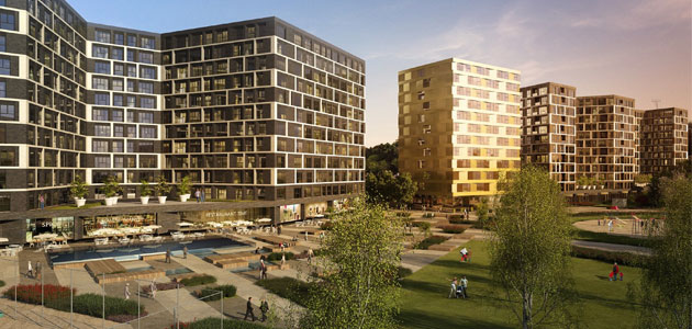 Babacan Port Royal’in örnek daireleri görücüye çıktı