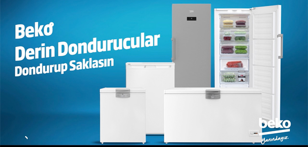 Beko'dan 799 TL'den Başlayan Derin Dondurucular