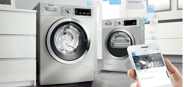 Bosch uzaktan çalıştırılabilen çamaşır makinesini satışa sundu