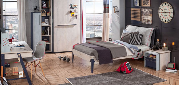 Çilek Trio Serisi ;Fonksiyonel ve hayatı kolaylaştıran genç odası