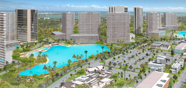 Maldivlerin beyaz kumsalları ve berrak suyu  Crystal Lagoons ile konut projelerine geliyor 