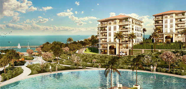 Denizİstanbul Mercan Konakları’nda  Az Katlı Apartman Konseptine Yeni Yorum