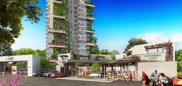 Sinpaş Gökorman Doğa İle İç İçe Yükseliyor