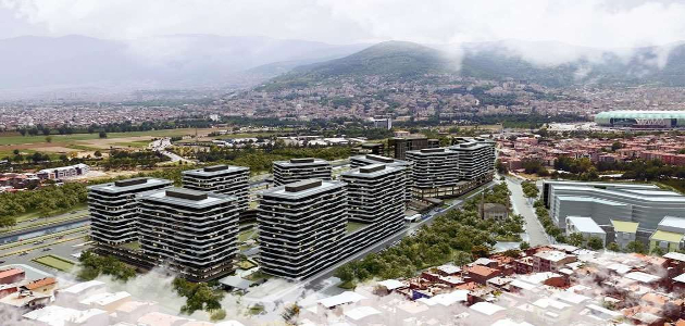 Downtown Bursa Projesinde Daire Fiyatları ve Ödeme Seçenekleri