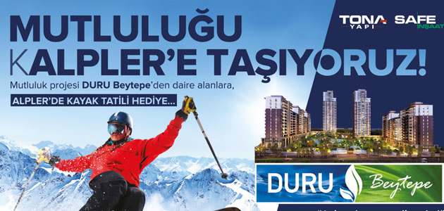 DURU Beytepe’den daire alanlar, Alpler’de kayak yolculuğuna çıkıyor