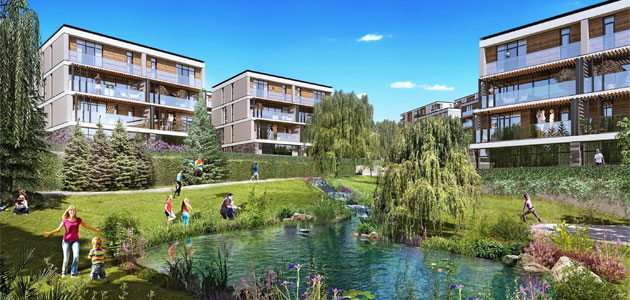 Eston Şehir Mahallem’de  açık hava sinema keyfi