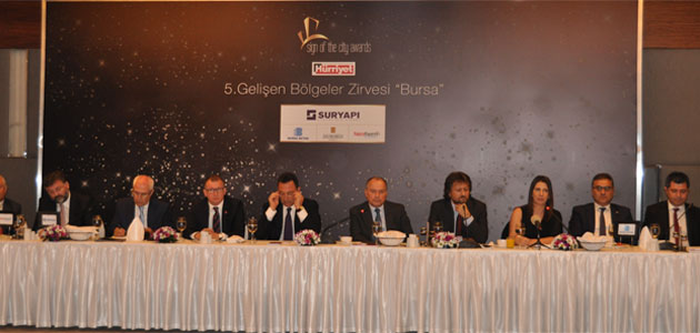 5. Gelişen Bölgeler Zirvesi Bursa’da Yapıldı