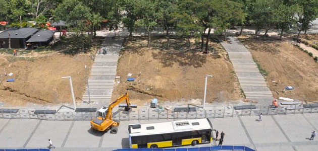 Gezi Parkı'na girişe izin yok