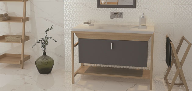 Graniser Seramik’ten aydınlık, şık banyolar: Marmo Calacatta