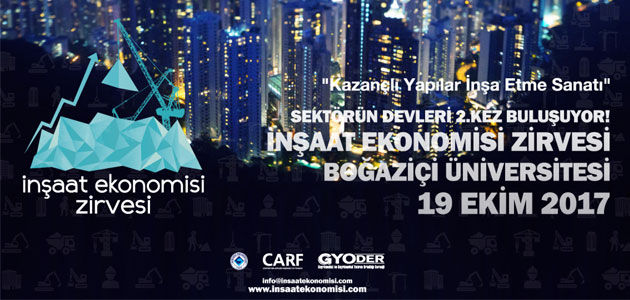 İnşaat sektörünü buluşturan zirve Boğaziçi’nde