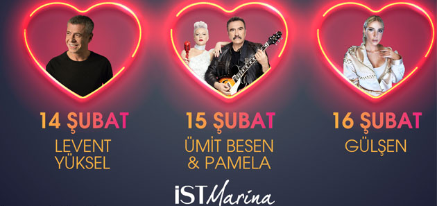 İstMarina AVM’den Sevgililer Günü’ne Özel Hediye Konser Bileti