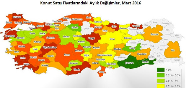 EmlakEndeks “Mart” ayı raporu açıklandı