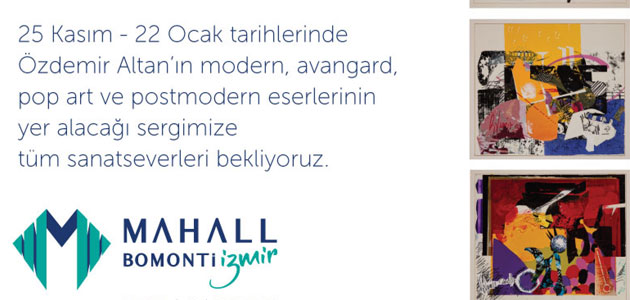 Renklerin Çizgilerle Dansı Mahall Bomonti İzmir’de 