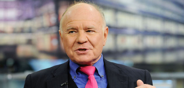 Dünyanın en ünlü finans gurularından Marc Faber, 15 Ekim’de Türkiye’yi ziyaret edecek. 