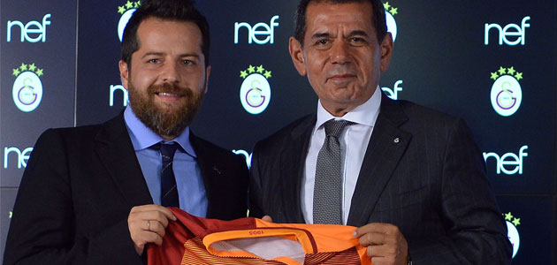 Galatasaray'ın Yeni Ana Sponsoru NEF oldu 2016-08-10