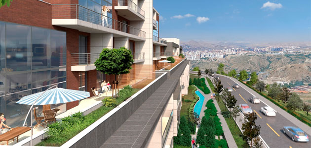 “Nefis Çankaya Evleri”, temiz hava ve yeşil manzarayı Başkent’in kalbine getirdi