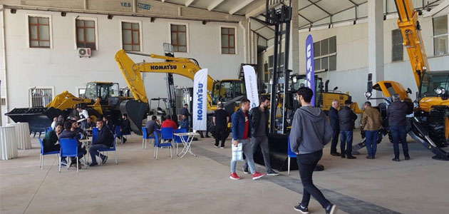 Ortadoğu İnşaat Fuarı’nda  Temsa İş Makinaları, Komatsu ve Dieci ile dikkat çekti