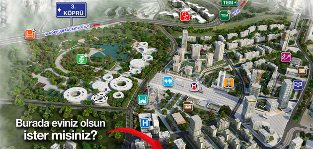 Park Mavera Projesi Emlak Konut ve Toki İşbirliği İle Ön Talep Topluyor 2016-02-23