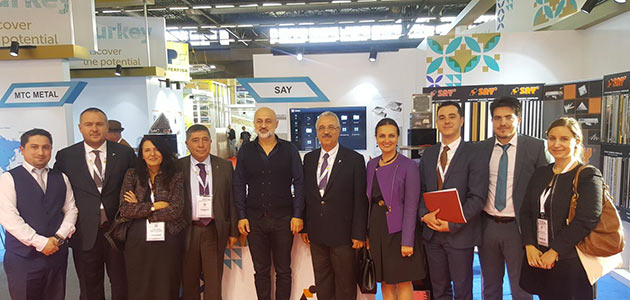 SAY, Seramik Fuarı'nda  Boy Gösteriyor