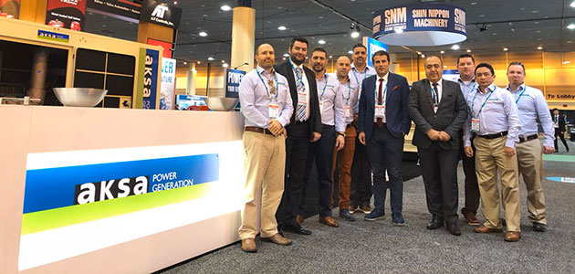 Aksa, Amerika'daki Fuar'da Ev Sahipliği Yapıyor