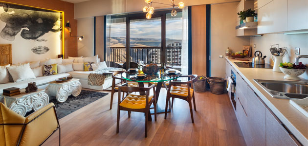 Sinpas Altın Kuleler'in Örnek Daireleri Dikkat Çekiyor