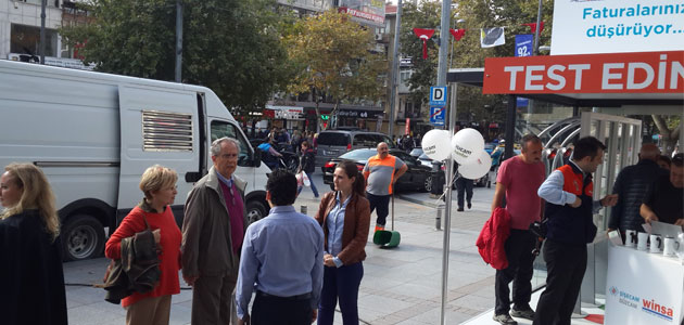 Isıcam Konfor Ve Weksper Bağdat Caddesi’nde ‘Test Tüneli’ Deneyimi Yaşattı