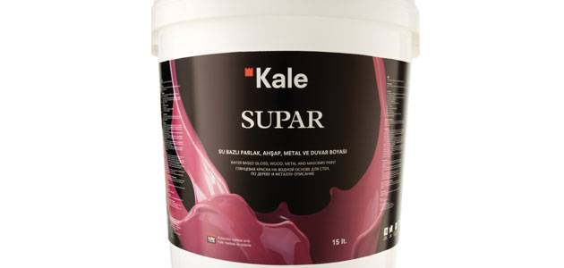 İçte ve dışta, ahşaptan metale her türlü yüzey için ideal boya: ‘Supar’