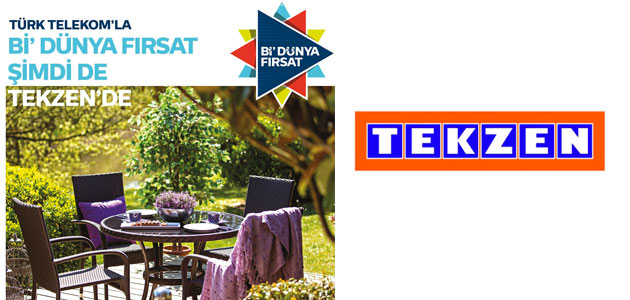 Tekzen’de 300 TL alışverişe 35 TL indirim 