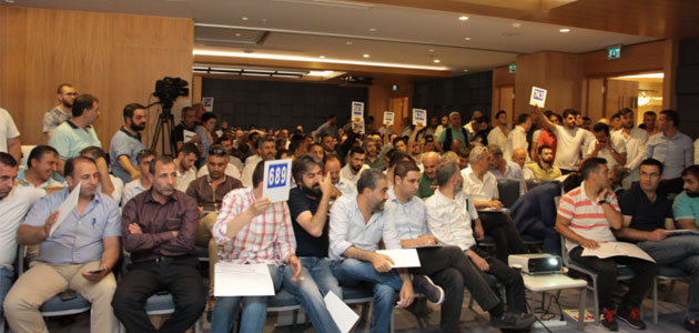 Toki İş Yeri Müzayedesinde İzdiham