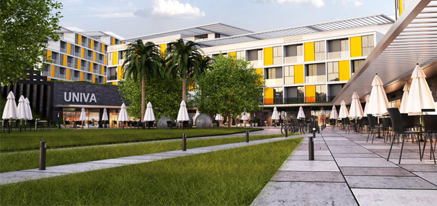 Univa Öğrenci Evleri, Avrupa’daki Türklerden de yoğun ilgi gördü