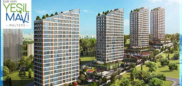 Sur Yapı Yeşilmavi Projesi Satış Ofisi Açıldı