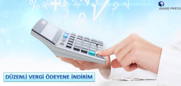 Düzenli Vergi Ödeyene İndirim