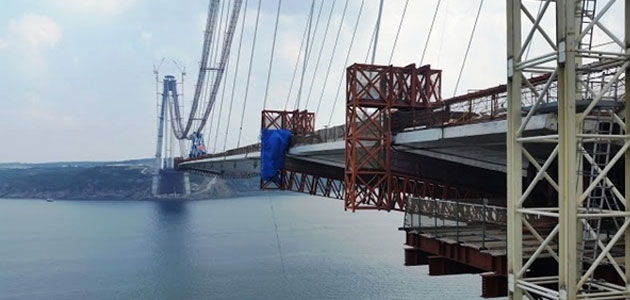 Yavuz Sultan Selim Köprüsü'nde sona gelindi